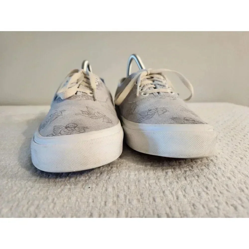 VANS Love You To Death Blue Cupid Skeleton Sneakers Men's Sz 8.5 Women's Sz 10